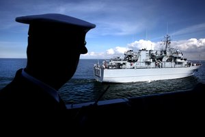 Baltijos jūroje – tarptautinė išminavimo operacija, narų pratybos