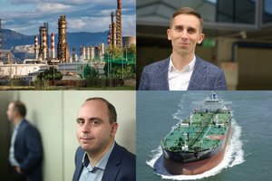 Kalbos apie rusiškos naftos atsisakymą tik virpina orą – kaip plaukė ji iš Rusijos uostų, taip ir plaukia