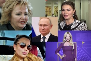 Vladimiro Putino žmonos ir meilužės: kas apie jas žinoma