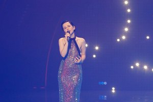 Monika Liu generalinėje „Eurovizijos“ repeticijoje pakeitė šukuoseną