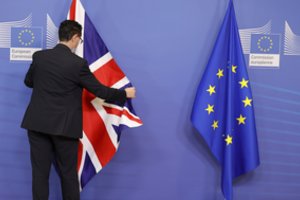JK lankantis JAV Kongreso delegacijai, Londonas reikalauja ES veiksmų dėl Šiaurės Airijos