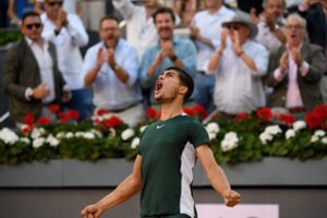 „Roland Garros“ turnyre – pergalingas C. Alcarazo startas