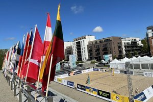 „Futures“ serijos paplūdimio tinklinio turnyre Klaipėdoje – 26 šalių komandos