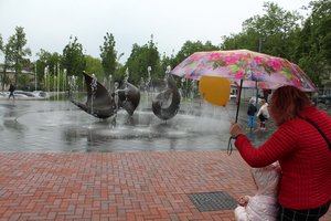 Vasarą Šiauliai pasitiko su nauju fontanu
