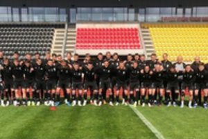 Lietuvos vyrų futbolo rinktinė baigė pasirengimo etapą Druskininkuose