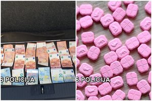 Dėl įtarimų prekyba narkotikais Klaipėdos policija sulaikė du giminaičius