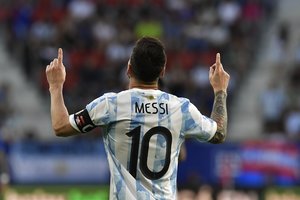 Lionelis Messi pasismagino: maudė Estijos futbolininkus