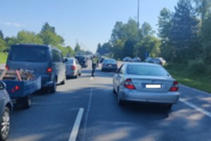 Savaitgalį sunkiai apgirtusią vairuotoją Kauno rajone sustabdė pilietiški žmonės