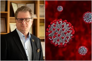 Profesorius S. Čaplinskas – apie COVID-19 staigmenas: nauja viruso savybė jau kelia daug nerimo