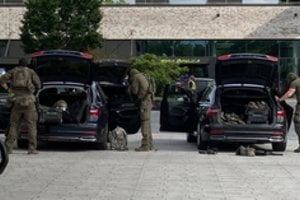 Vokietijos universiteto miestelyje per ataką peiliu sužaloti keturi žmonės