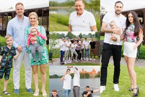 Pergalingą sezoną „Lietkabelis“ užbaigė šventėje Trakuose: su šeimomis plaukiojo ežeru ir mėgavosi vakariene