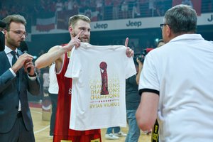 Sostinei LKL trofėjų sugrąžinęs G. Radzevičius prisiminė sunkią karjeros pradžią: „Net nesvajojau, kad žaisiu „Ryte“ ir laimėsiu titulą“