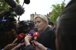 M. Le Pen kraštutinių dešiniųjų sėkmę Prancūzijos rinkimuose vadina „seisminiu įvykiu“