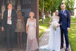 Palangoje susituokė Žygimantas Sabonis ir Simona Zinčenko: išskirtiniai fotokadrai