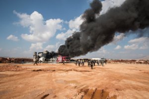 Sirijoje per Izraelio aviacijos smūgį sužeisti du civiliai