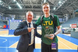 Po išvargtos pergalės Bulgarijoje – trenerio K. Maksvyčio padėka M. Grigoniui