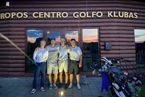 Užfiksuotas unikalus Lietuvos rekordas – golfo žaidėjai per dieną sužaidė net 108 duobutes