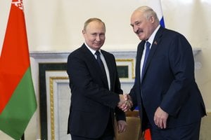 Rusijoje skelbiama, kad Baltarusija praspirs V. Putino planą vienytis: „Profesionalių plėšikų į šalį tikrai neįleis“