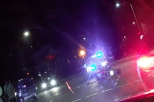 Avarija Vilniuje vos nesibaigė tragedija: motociklo vairuotojas patyrė daugybinius kaulų lūžius