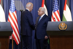 J. Bidenas: palestiniečiams reikia „politinio horizonto“ taikos link