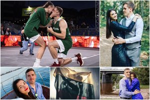 Sužadėtuvėmis pasaulį nustebinusios krepšininkų poros meilę nuo pradžių lydėjo lemtingi sutapimai