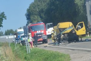 Didelę avariją Kėdainių rajone sukėlusiam vairuotojui gresia maža bauda