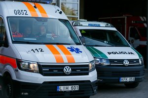Per avariją Prienų rajone nukentėjo moteris: prireikė medikų