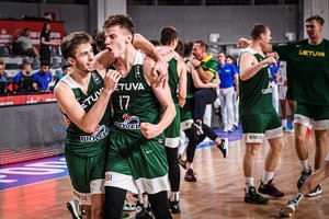 Lemiamas mūšis dėl Europos krepšinio čempionato aukso: Lietuvos 20-mečiai bando atsirevanšuoti ispanams