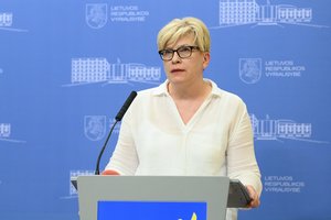 Premjere I. Šimonynė nori permainų LFF: „Pokyčių poreikis akivaizdus“