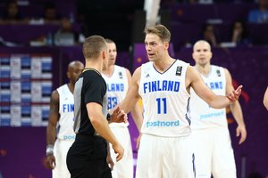 Suomija prieš Lietuvą kovos su vienu NBA žaidėju