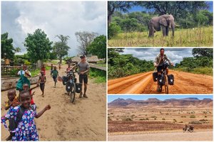 Algirdas pasiryžo pasaulį apvažiuoti dviračiu: numynęs 13 tūkst. kilometrų, įveikė Afriką