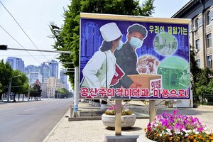 Šiaurės Korėja pirmąkart nenustatė ne vieno naujo koronaviruso atvejo nuo protrūkio pradžios