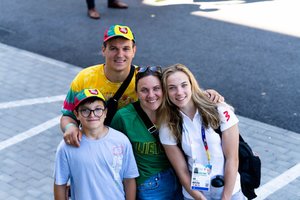 Olimpinio festivalio heroje Slovakijoje tapusią S. Plytnykaitę palaikė visa šeima: „Ji pranoko pati save“ 