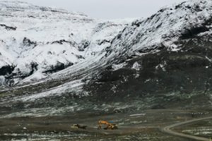 Islandijos vulkanų regioną toliau purto žemės drebėjimai