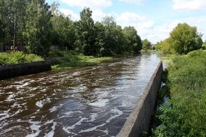Dėl užtvankos avarijos Panevėžyje skelbiama ekstremali situacija, tačiau potvynio grėsmės nebėra 
