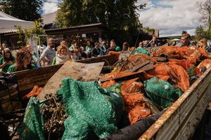 Iš Galvės ežero ištraukta net 800 kg atliekų: narai atskleidė, ką pavyksta rasti dugne