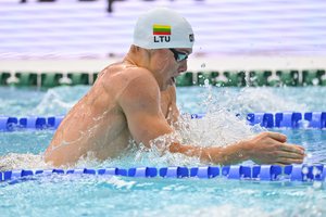 A. Šidlauskui Europos plaukimo čempionate nepavyko patekti į trečiąjį finalą