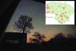 Lietuvoje vėl fiksuotos tropinės naktys: kai kur temperatūra viršijo net 22 laipsnius