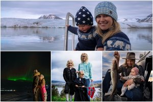 14 metų Arktyje su šeima gyvenusi lietuvė pagaliau džiaugiasi kitokia vasara