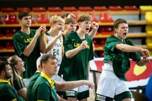 Lygiaverčių rinktinių mūšis Europos 16-mečių čempionate: žaidžia dar neklupusios Lietuvos ir Graikijos ekipos
