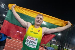 Lietuvos lengvaatlečiai per jubiliejines Europos pirmenybes iškovojo jubiliejinį medalį