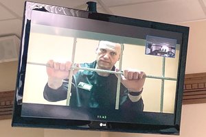 A. Navalnas vėl perkeltas į vienutę