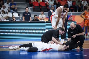 Smūgis gruzinams: T. Šengelija praleis Europos krepšinio čempionatą