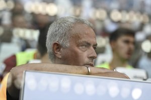 „Roma“ strategas Jose Mourinho bandė įkvėpti savo žaidėjus žemindamas: „Man gėda būti jūsų treneriu“