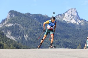 Pasaulio vasaros biatlono čempionate – sėkmingi Karolio Dombrovskio startai