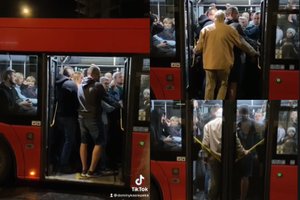 Paskutinį savaitgalį kursuojantys naktiniai autobusai neatlaikė: žmonės grūdosi kaip silkės
