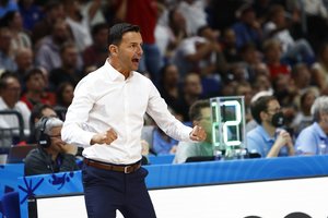 Didžiausią „Eurobasket 2022“ sensaciją pateikęs I. Miličičius laurus skyrė savo auklėtiniams: „Tai daugiau žaidėjų, o ne trenerio darbas“