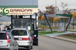 Vilniaus valdžia su „Gariūnais“ nesutaria dėl eismo žiedo ir elektromobilių stotelės