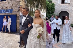 Astos Valentaitės vestuvių suknelės: per pirmąsias vestuves – duoklė lietuvių dizaineriams, per antrąsias – libaniečiams