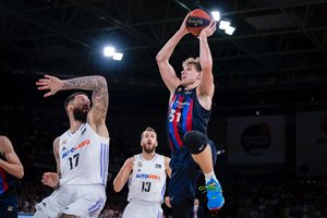 Apmaudu: Ispanijos krepšinio supertaurė išsprūdo iš Šarūno Jasikevičiaus ir Roko Jokubaičio rankų